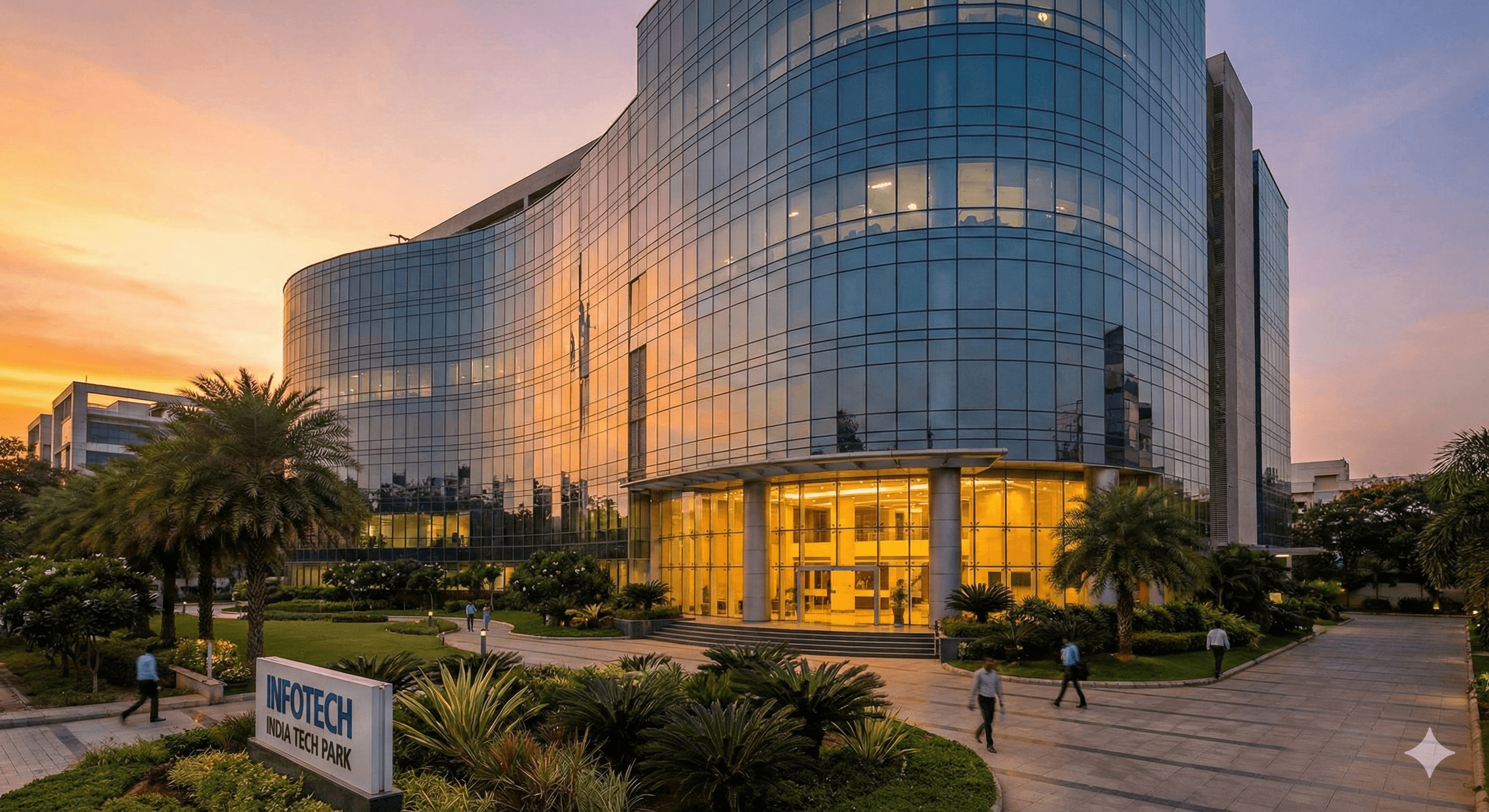 Image of office building in India